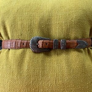 Sold💫Crocodile Belt The Bandera Collection